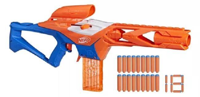 Nerf N Series Pinpoint Com Pente Clip, Mira Grande, 18 Dardos
